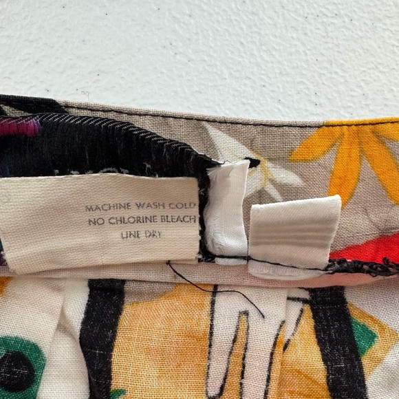 Vintage Prophecy Geometric Tribal Animal Print Skirt - Picture 7 of 9